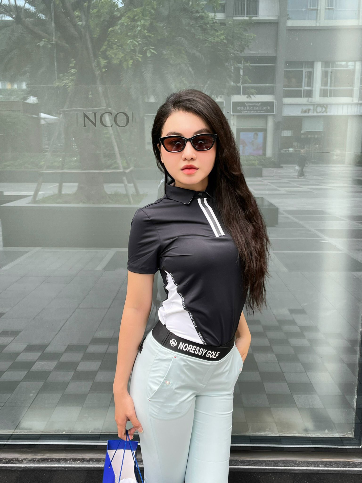 ÁO NGẮN TAY NỮ NRSPLW0007