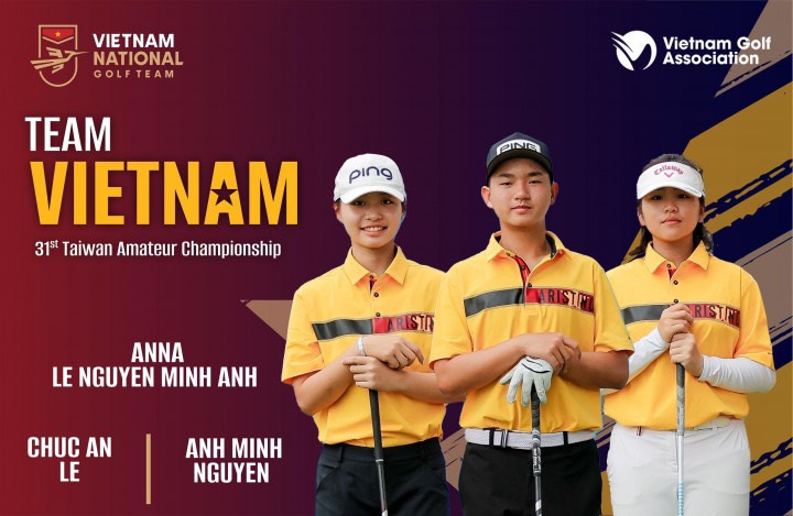 Anna Le trong team Viet Golf Junior thi đấu tại đấu trường quốc tế 2021