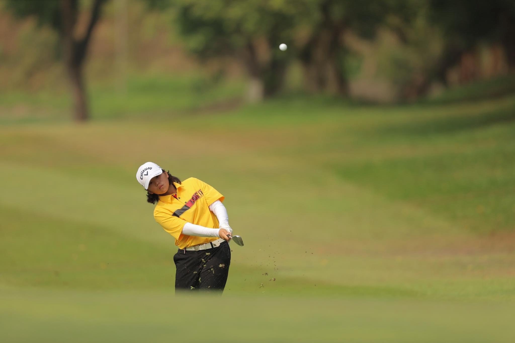 Golfer Việt Trẻ Anna Le trong giải Asian Junior Tour 2021