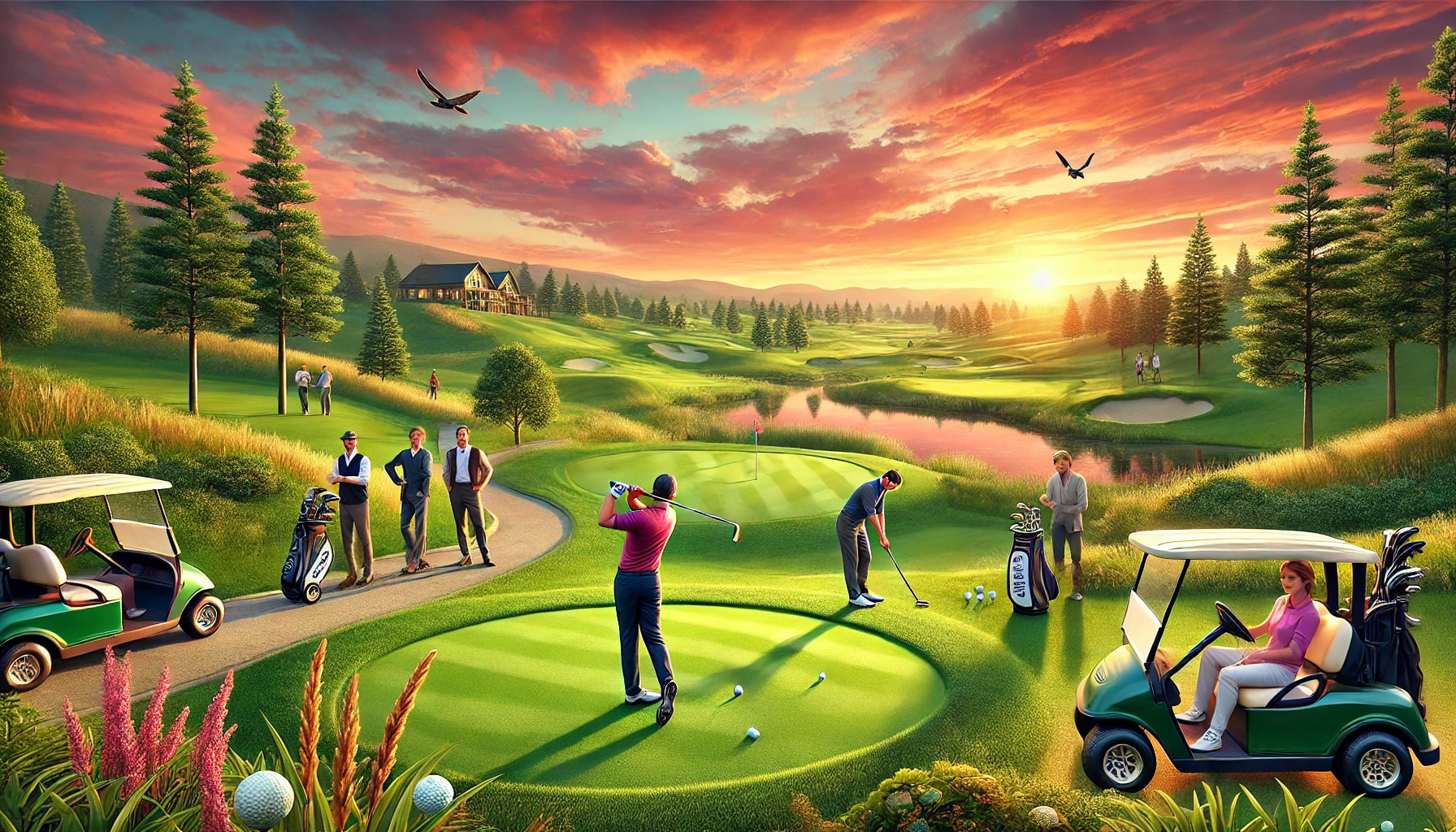 Hành trình trải nghiệm cảm xúc với golf của tôi